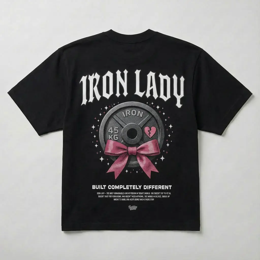 Koszulka Oversize Iron Lady